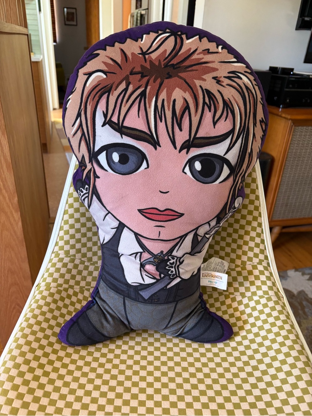 Labyrinth Jareth the Goblin King Pal-O shaped pillow
